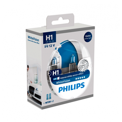 Галогеновые лампы Philips WhiteVision H1